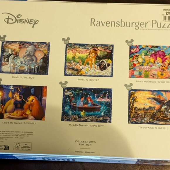 Ravensburger Disney Collector’s Edition: Lion King 1000 Piece Puzzle (sealed box - Picture 3 of 6